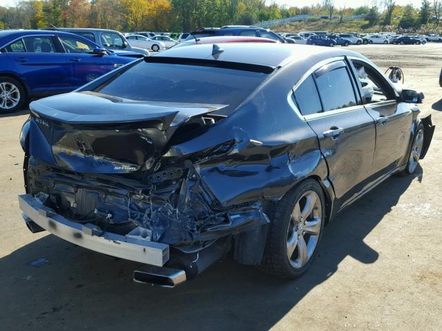 19UUA9F50CA007200 - 2012 ACURA TL GRAY photo 4