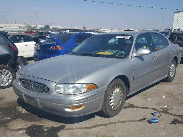 1G4HP52K844163130 - 2004 BUICK LESABRE CU SILVER photo 2