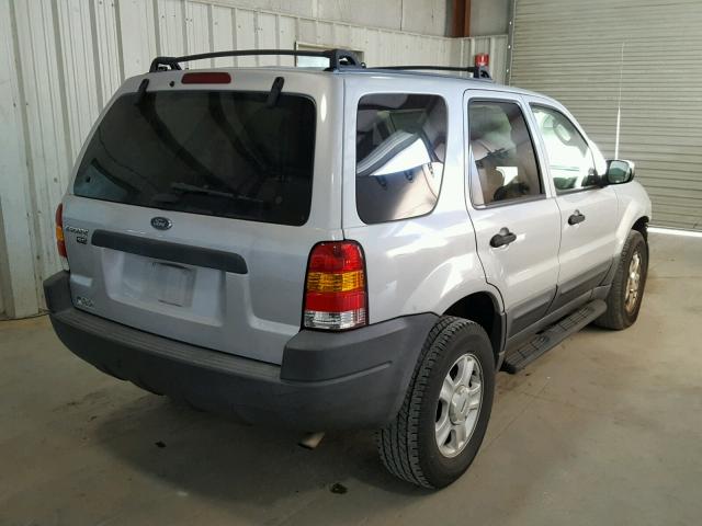 1FMCU031X3KA68333 - 2003 FORD ESCAPE GRAY photo 4