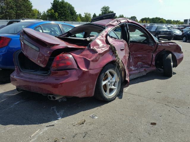 2G2WR524041364981 - 2004 PONTIAC GRAND PRIX 红色 照片 4