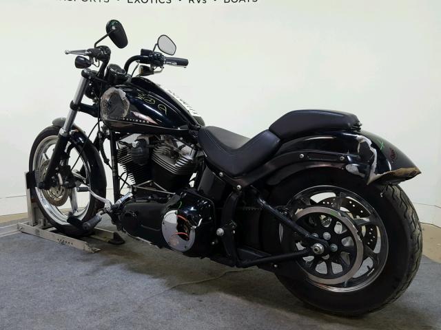 1HD1JP52XBB048020 - 2011 HARLEY-DAVIDSON FXS BLACK photo 6