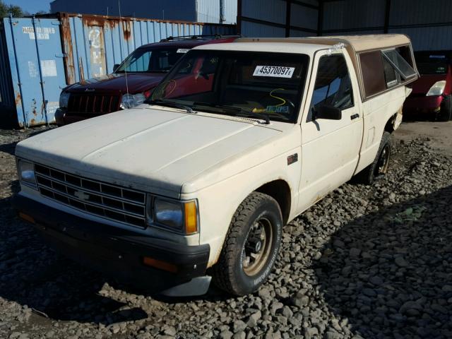 1GCBS14E9K2171450 - 1989 CHEVROLET S TRUCK TAN photo 2