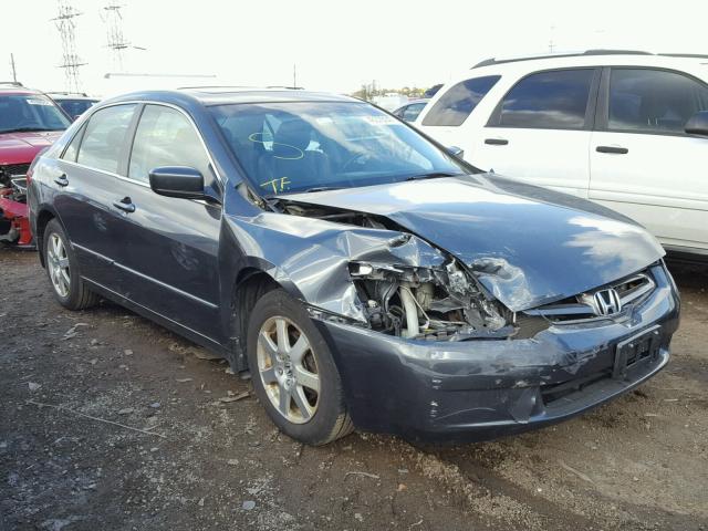 1HGCM66585A076625 - 2005 HONDA ACCORD EX GRAY photo 1