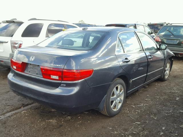 1HGCM66585A076625 - 2005 HONDA ACCORD EX GRAY photo 4