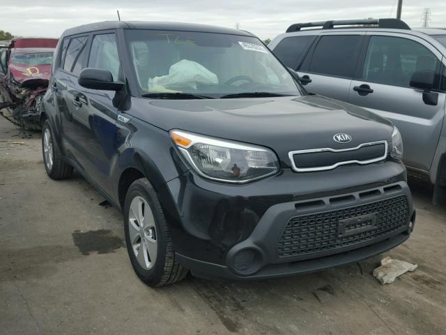 KNDJN2A26F7758779 - 2015 KIA SOUL BLACK photo 1