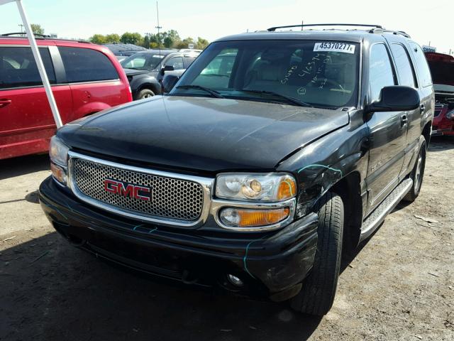 1GKEK63U61J202729 - 2001 GMC DENALI BLACK photo 2