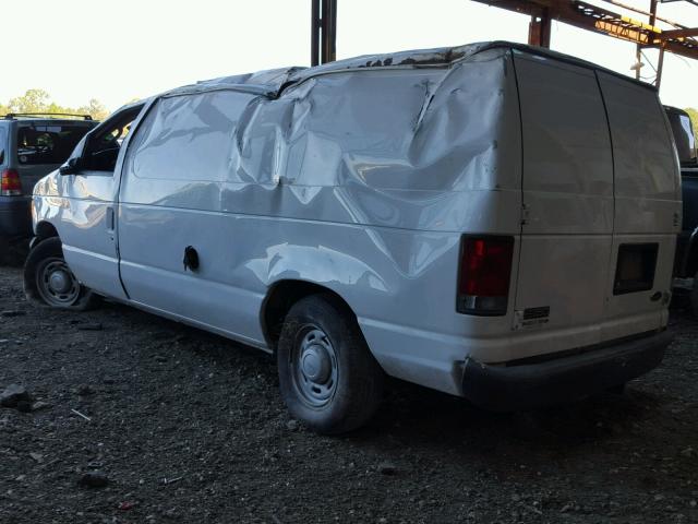 1FTRE14L35HA43260 - 2005 FORD ECONOLINE WHITE photo 3