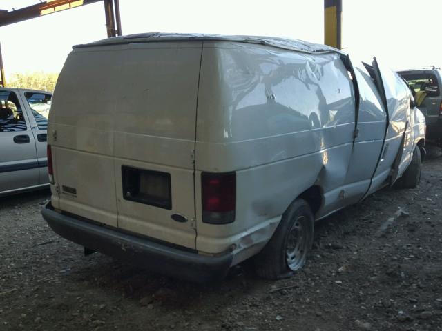 1FTRE14L35HA43260 - 2005 FORD ECONOLINE WHITE photo 4