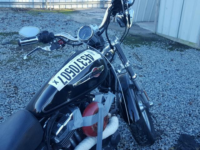 1HD1CT325BC422968 - 2011 HARLEY-DAVIDSON XLH1200 C BLACK photo 5