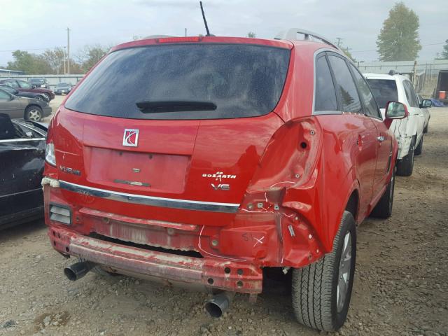 3GSCL537X9S533235 - 2009 SATURN VUE RED photo 4