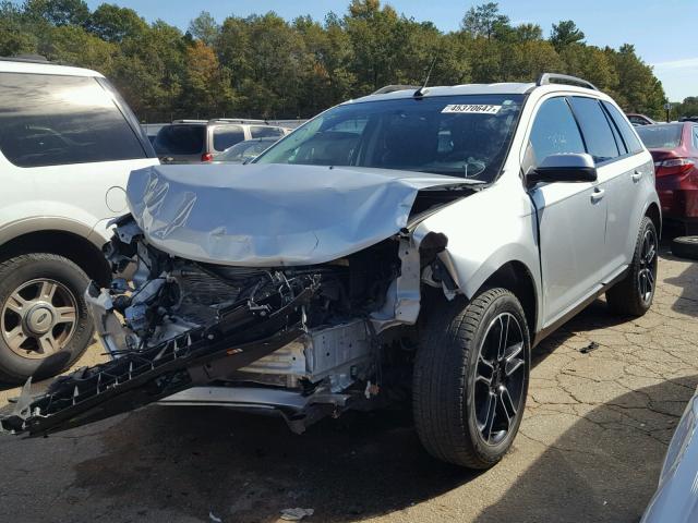2FMDK3JC5DBA26521 - 2013 FORD EDGE Gümüş fotoğraf 2