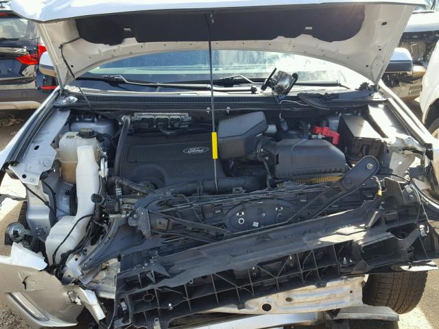 2FMDK3JC5DBA26521 - 2013 FORD EDGE SILVER photo 7