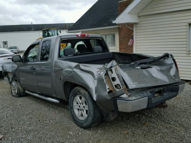 1GTEK29J69Z141624 - 2009 GMC SIERRA K15 GRAY photo 3