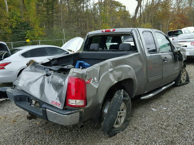 1GTEK29J69Z141624 - 2009 GMC SIERRA K15 GRAY photo 4