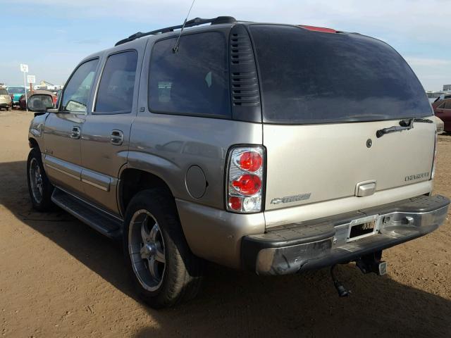 1GNEK13T0YJ120907 - 2000 CHEVROLET TAHOE K150 GOLD photo 3