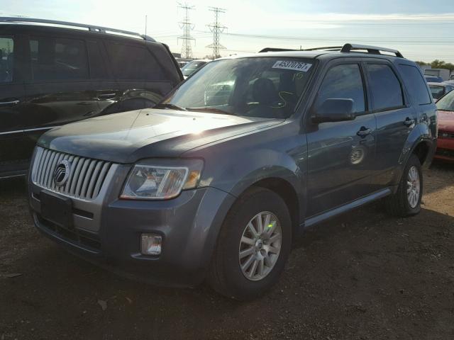 4M2CN9HG7AKJ22682 - 2010 MERCURY MARINER PR BLUE photo 2