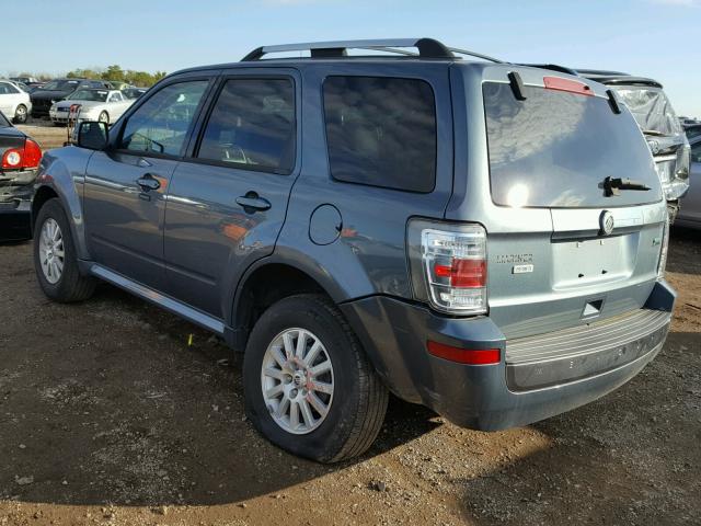 4M2CN9HG7AKJ22682 - 2010 MERCURY MARINER PR BLUE photo 3