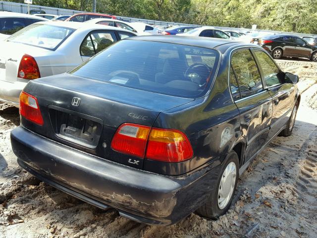 2HGEJ6570XH589313 - 1999 HONDA CIVIC LX BLACK photo 4