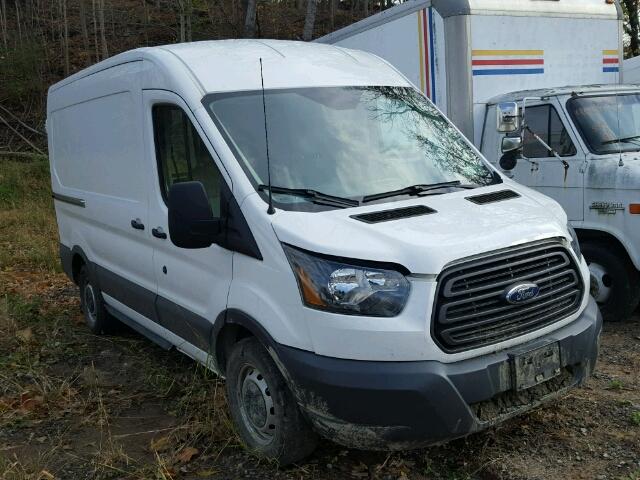 1FTYE1CM5FKB12296 - 2015 FORD TRANSIT T- WHITE photo 1