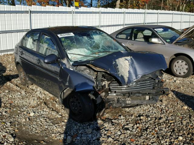 KMHCN46C28U234003 - 2008 HYUNDAI ACCENT GLS GRAY photo 1