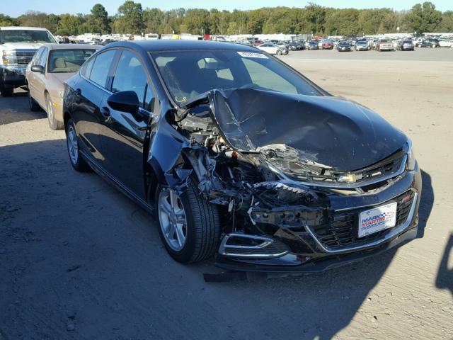 1G1BE5SM7H7179270 - 2017 CHEVROLET CRUZE LT BLACK photo 1