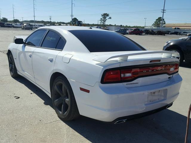 2B3CL5CT8BH609280 - 2011 DODGE CHARGER R/ WHITE photo 3