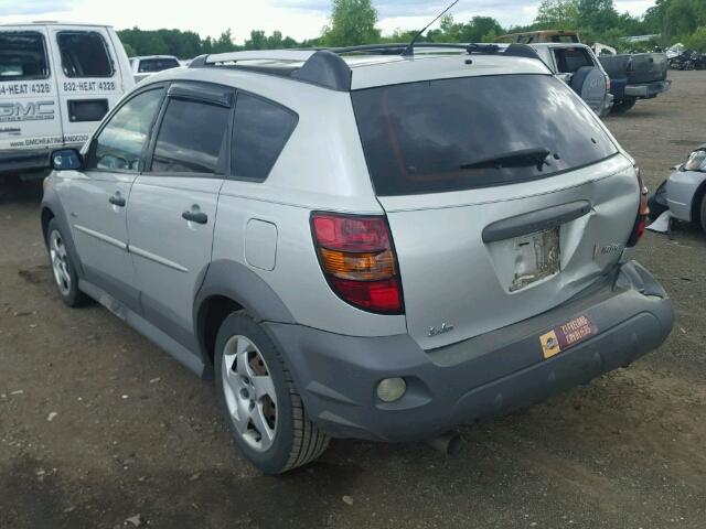 5Y2SL62884Z428616 - 2004 PONTIAC VIBE SILVER photo 3