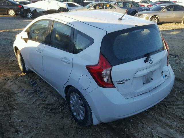 3N1CE2CP0GL386762 - 2016 NISSAN VERSA NOTE WHITE photo 3