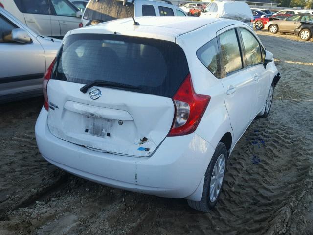 3N1CE2CP0GL386762 - 2016 NISSAN VERSA NOTE WHITE photo 4