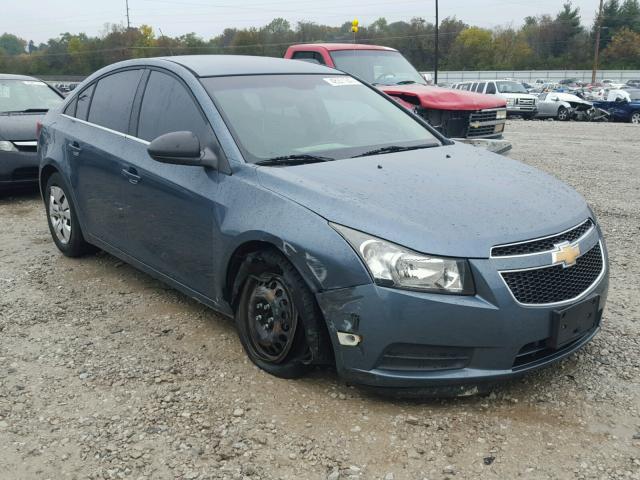 1G1PC5SH5C7214119 - 2012 CHEVROLET CRUZE BLUE photo 1