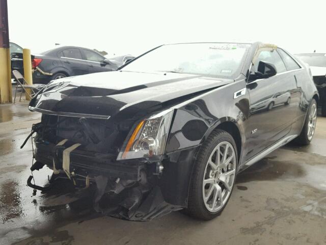 1G6DV1EP3B0126048 - 2011 CADILLAC CTS-V BLACK photo 2