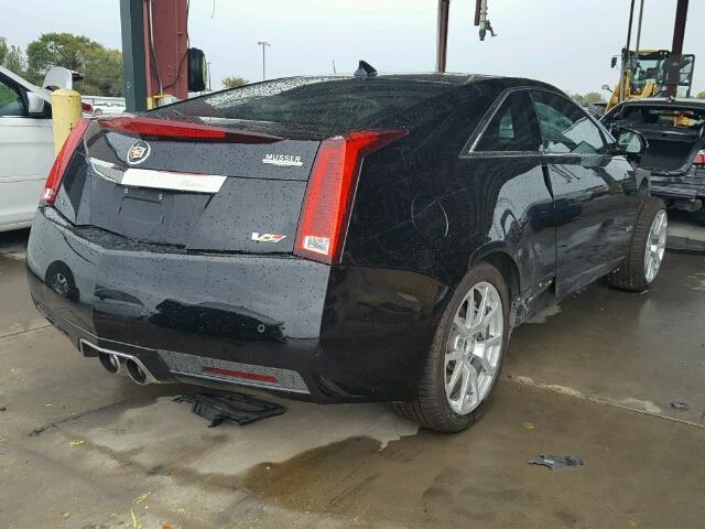 1G6DV1EP3B0126048 - 2011 CADILLAC CTS-V BLACK photo 4