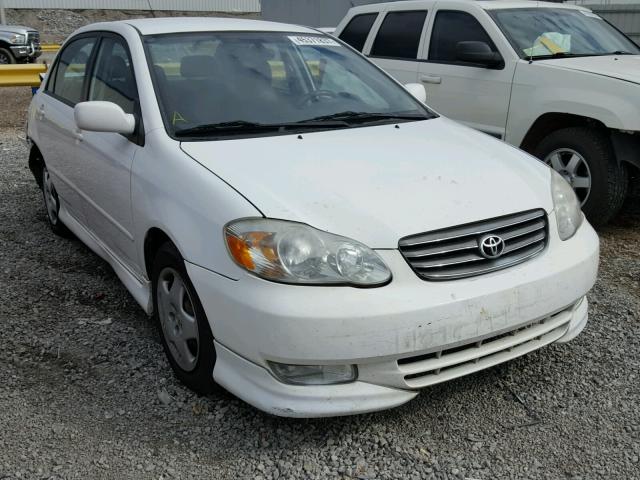 1NXBR32E94Z254485 - 2004 TOYOTA COROLLA CE WHITE photo 1