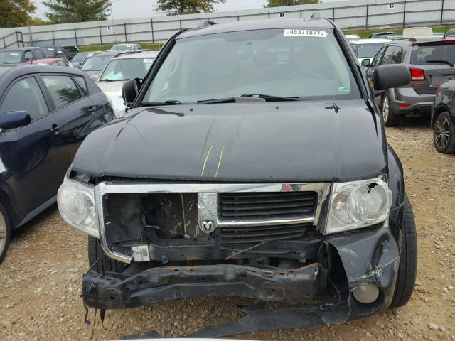 1D8HB48268F108580 - 2008 DODGE DURANGO SL BLACK photo 7