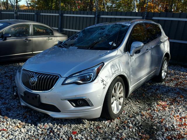 LRBFXFSX6GD216519 - 2016 BUICK ENVISION P SILVER photo 2