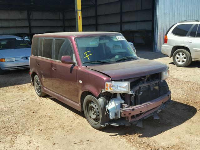 JTLKT324550204354 - 2005 TOYOTA SCION XB მუქწითელი ფოტო 1
