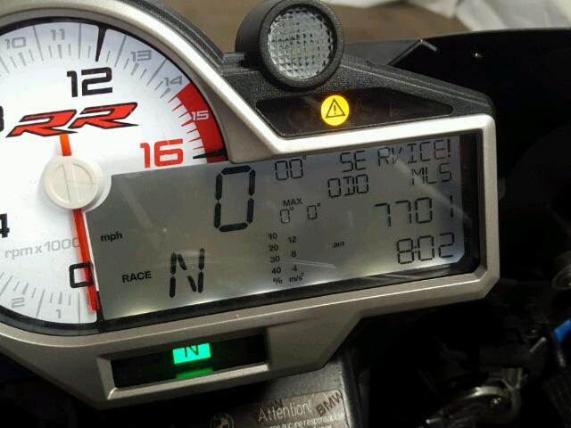 WB10D6002HZ710030 - 2017 BMW S 1000 RR GRAY photo 8