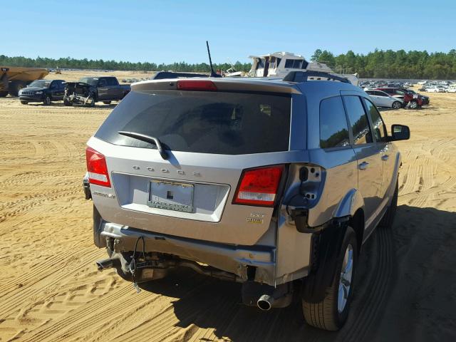 3C4PDCBG8HT526454 - 2017 DODGE JOURNEY SX GRAY photo 4