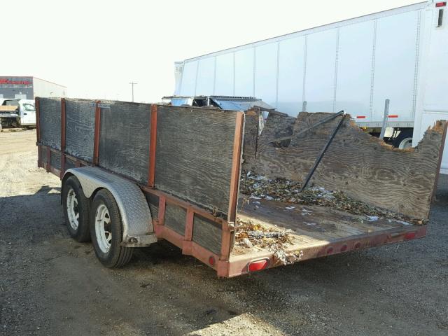 4P5UT162422029635 - 2012 ALLOY TRAILER UTILITY BURGUNDY photo 3