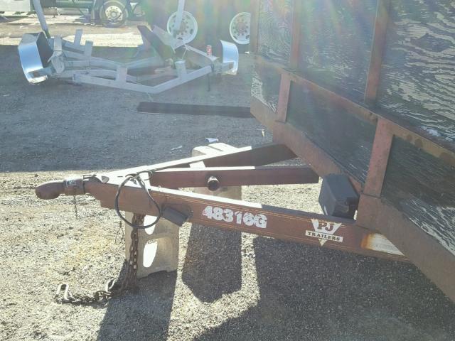 4P5UT162422029635 - 2012 ALLOY TRAILER UTILITY BURGUNDY photo 7