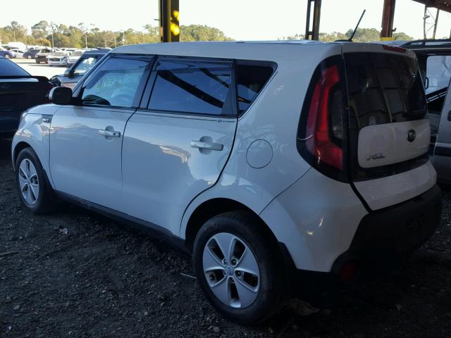 KNDJN2A25E7741549 - 2014 KIA SOUL WHITE photo 3