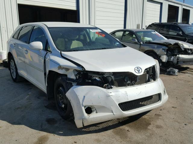 4T3ZE11A29U018417 - 2009 TOYOTA VENZA BASE WHITE photo 1