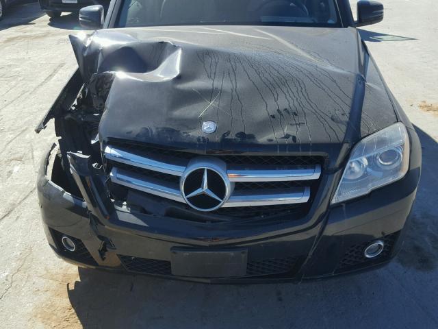 WDCGG8HB6AF481802 - 2010 MERCEDES-BENZ GLK 350 4M BLACK photo 7