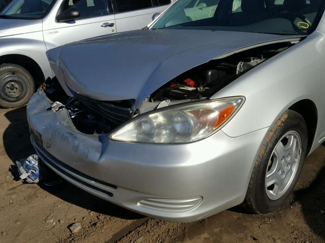4T1BF32K73U565877 - 2003 TOYOTA CAMRY LE SILVER photo 9