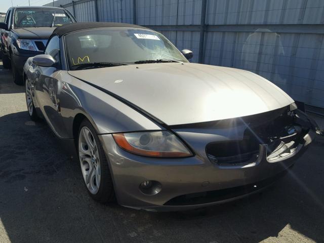 4USBT53534LU08656 - 2004 BMW Z4 3.0 GRAY photo 1