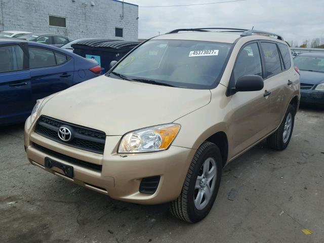 2T3BF4DV1AW032568 - 2010 TOYOTA RAV4 GOLD photo 2