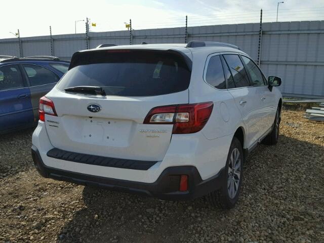 4S4BSFTC7J3311626 - 2018 SUBARU OUTBACK TO WHITE photo 4