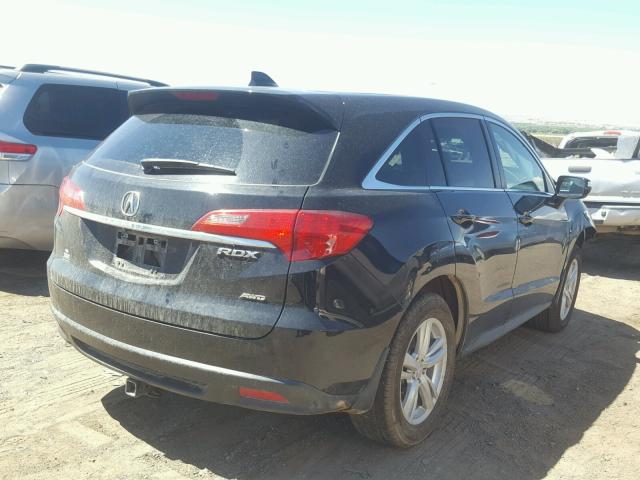 5J8TB4H33EL021493 - 2014 ACURA RDX BASE BLACK photo 4