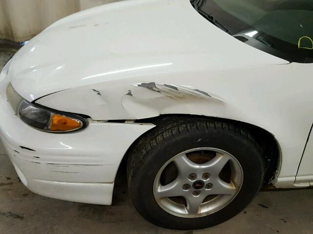 1G2WK52J32F190212 - 2002 PONTIAC GRAND PRIX WHITE photo 9