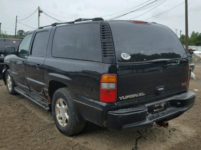 1GKFK66U62J299397 - 2002 GMC DENALI XL BLACK photo 3